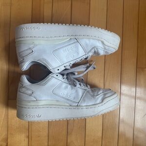 Adidas White Platform Sneakers